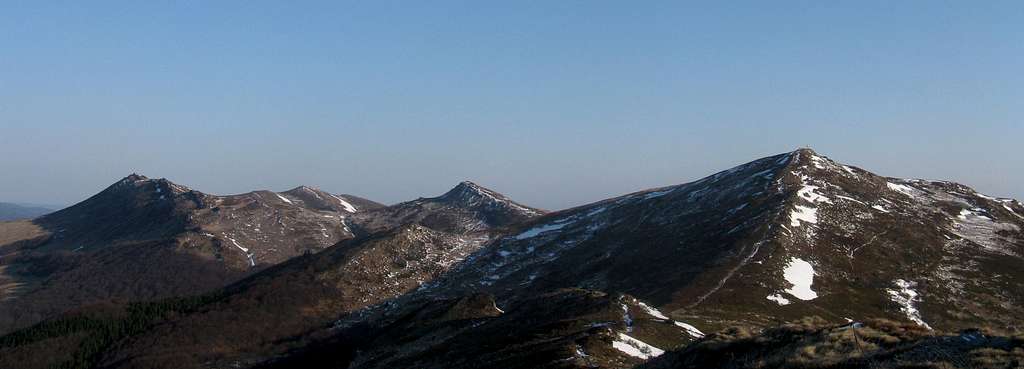 The Poloninas ridge