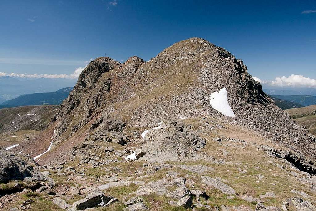 Samspitze north ridge