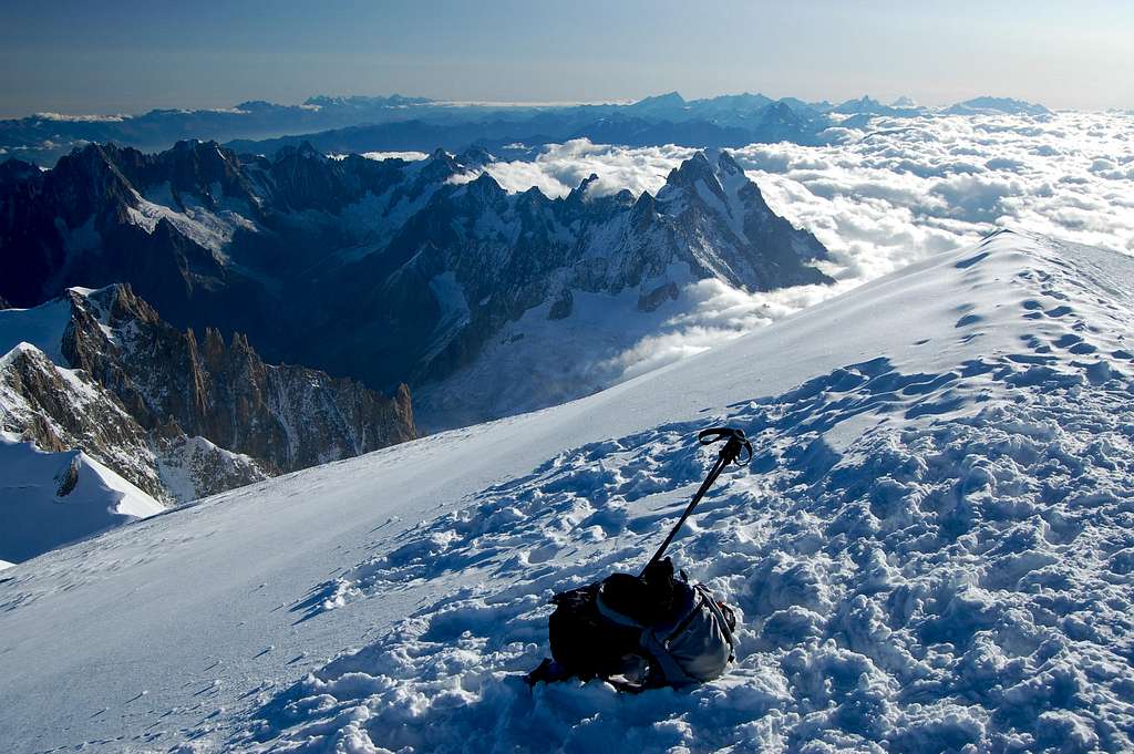 Mont Blanc - Gouter route solo 2009