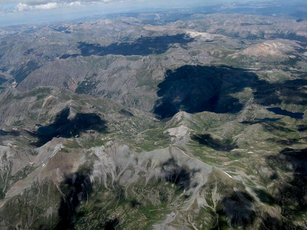 Aerial photo of 7.17.2010 SP hike area
