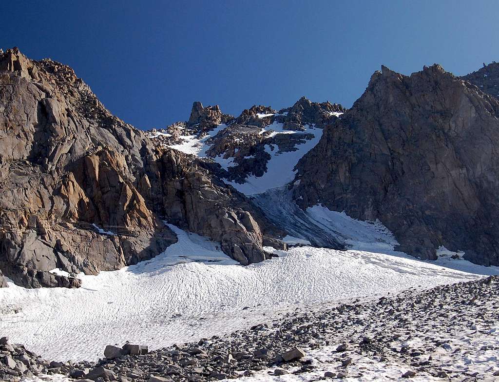 The North Couloir Avalanche