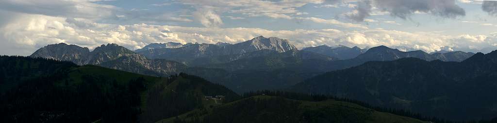 Panorama Bavarian Prealps