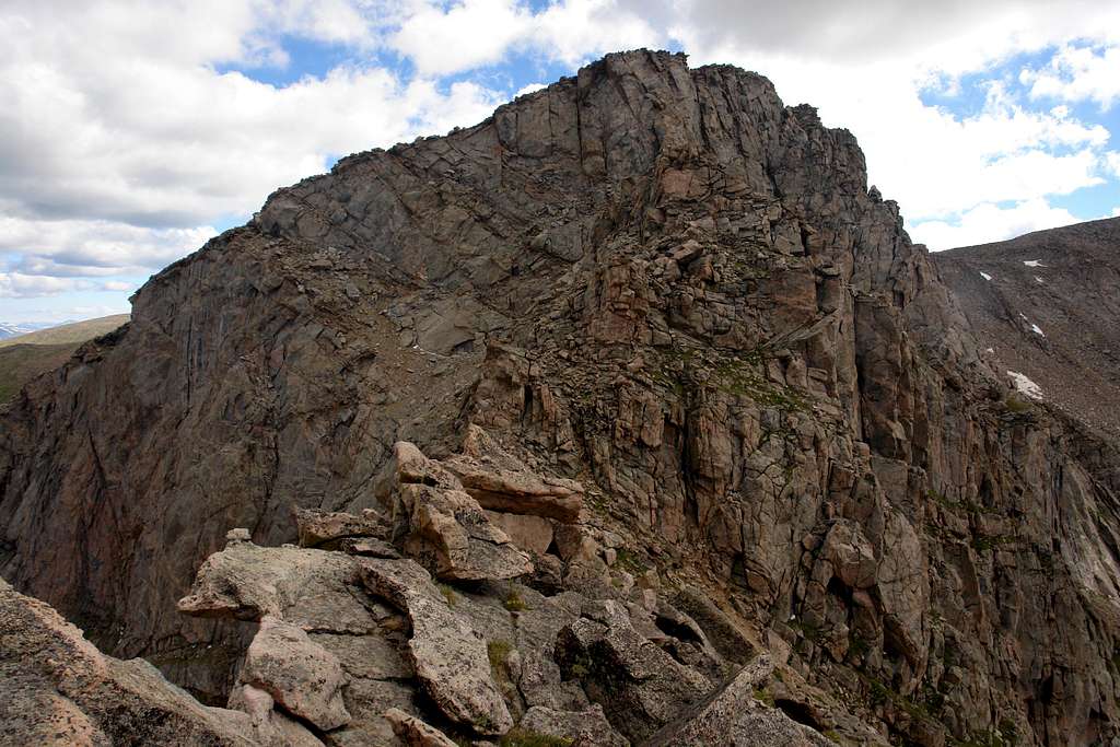 Sawtooth: the final section of the traverse