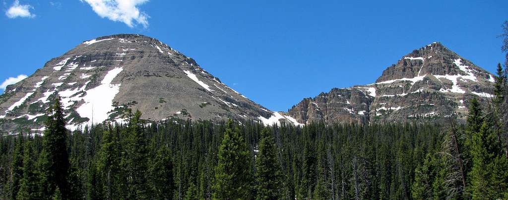 Bald Mountain and Reids Peak