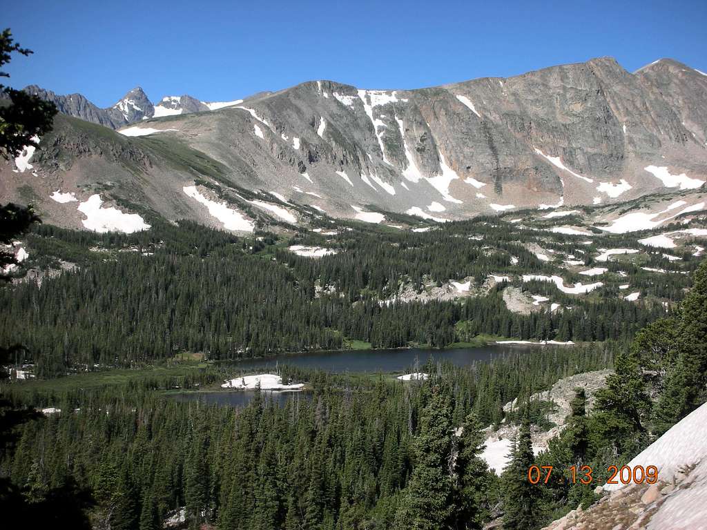 Mitchell Lake from the Mount Audubon Trail