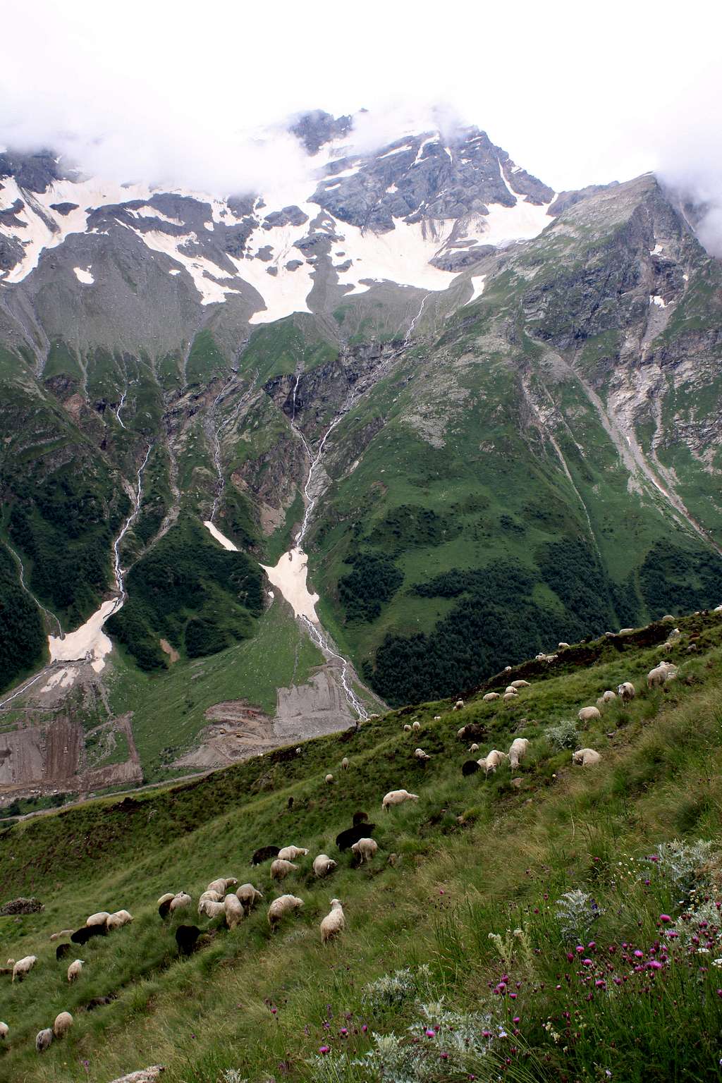 countryside along Terskol