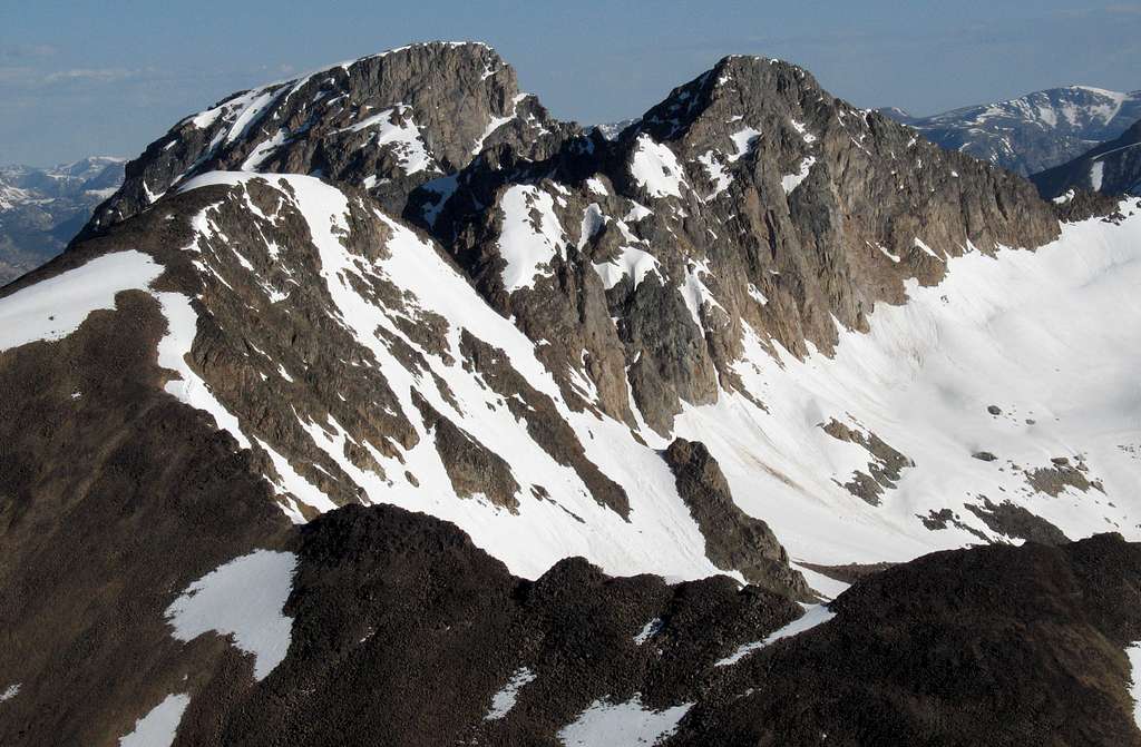 Sawtooth Mountain, Wolf Mountain, and Sawtooth Peak #3