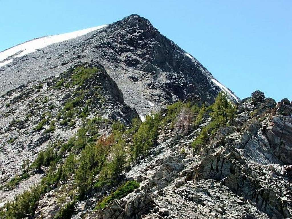 Northeast Ridge upper portion