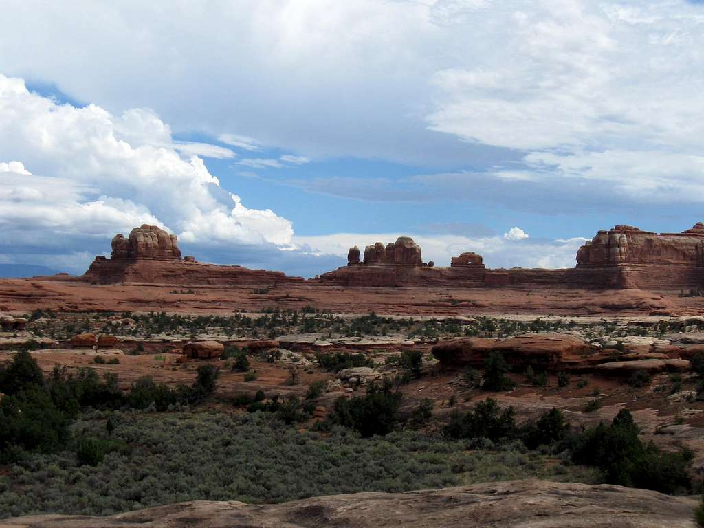In the Needles district of Canyonlands NP