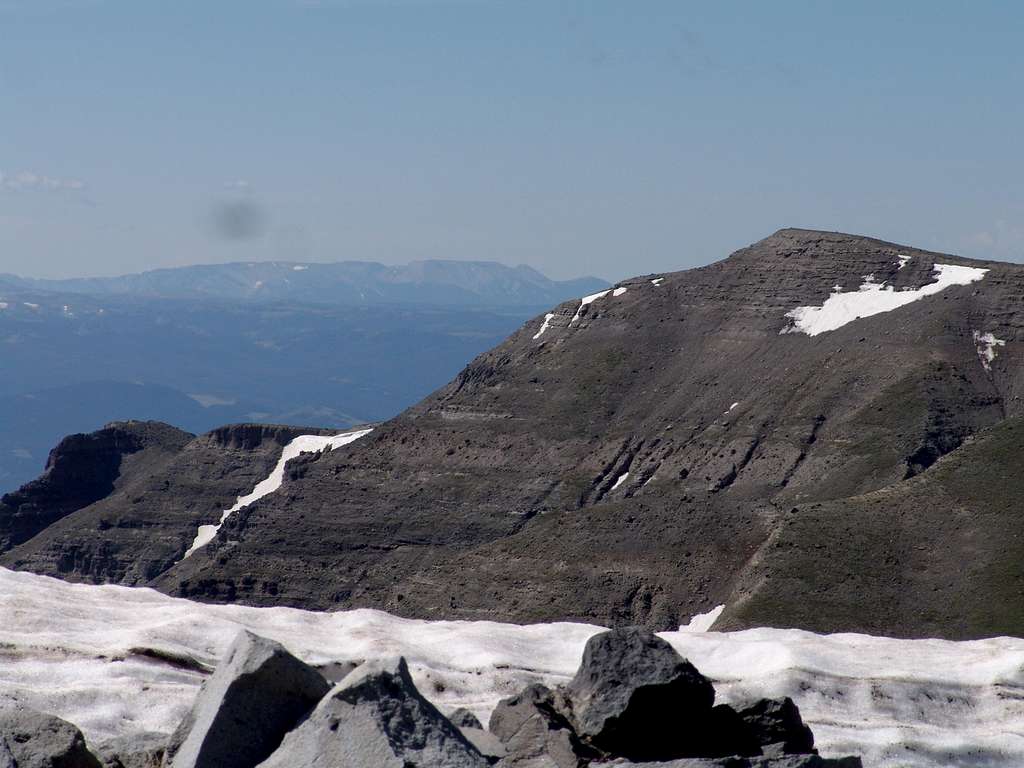 Looking Southwest along the Cirque.