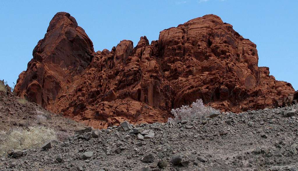 Rock fortress at Valley of Fire
