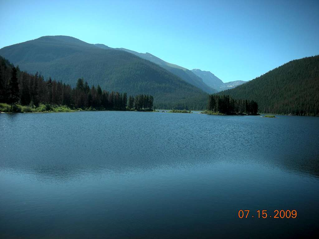 Mount Achonee from Monarch Lake.