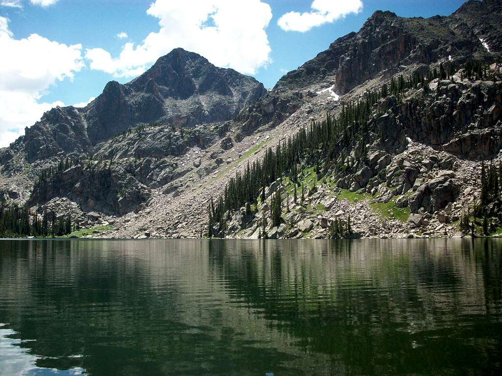Andrews Peak & Lake Nanita