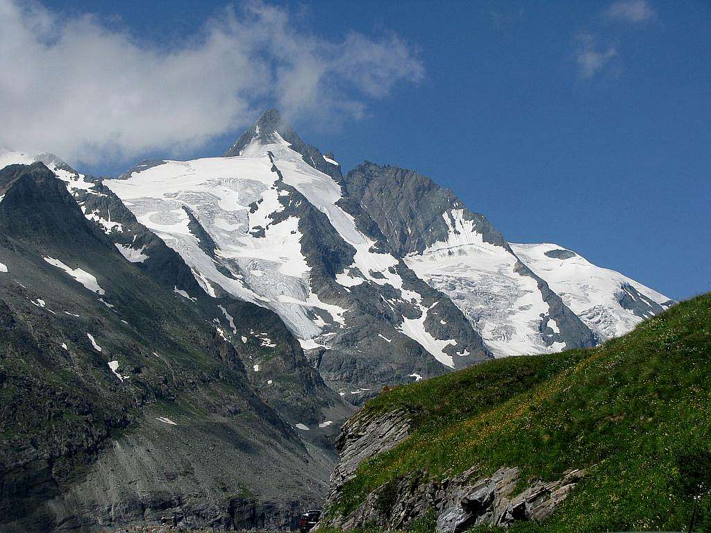 Classic view of Grossglockner