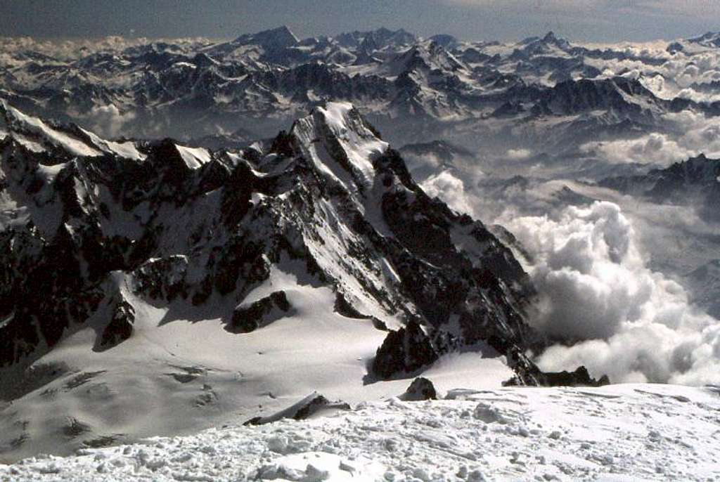 Mont Blanc - Brenva route 1984