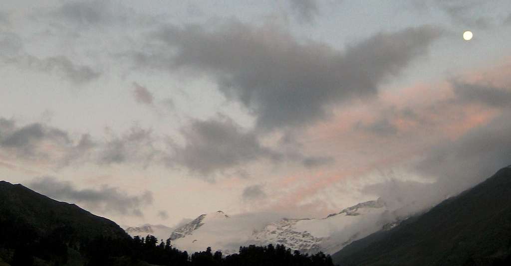 The Ötztal Alps at Sunrise