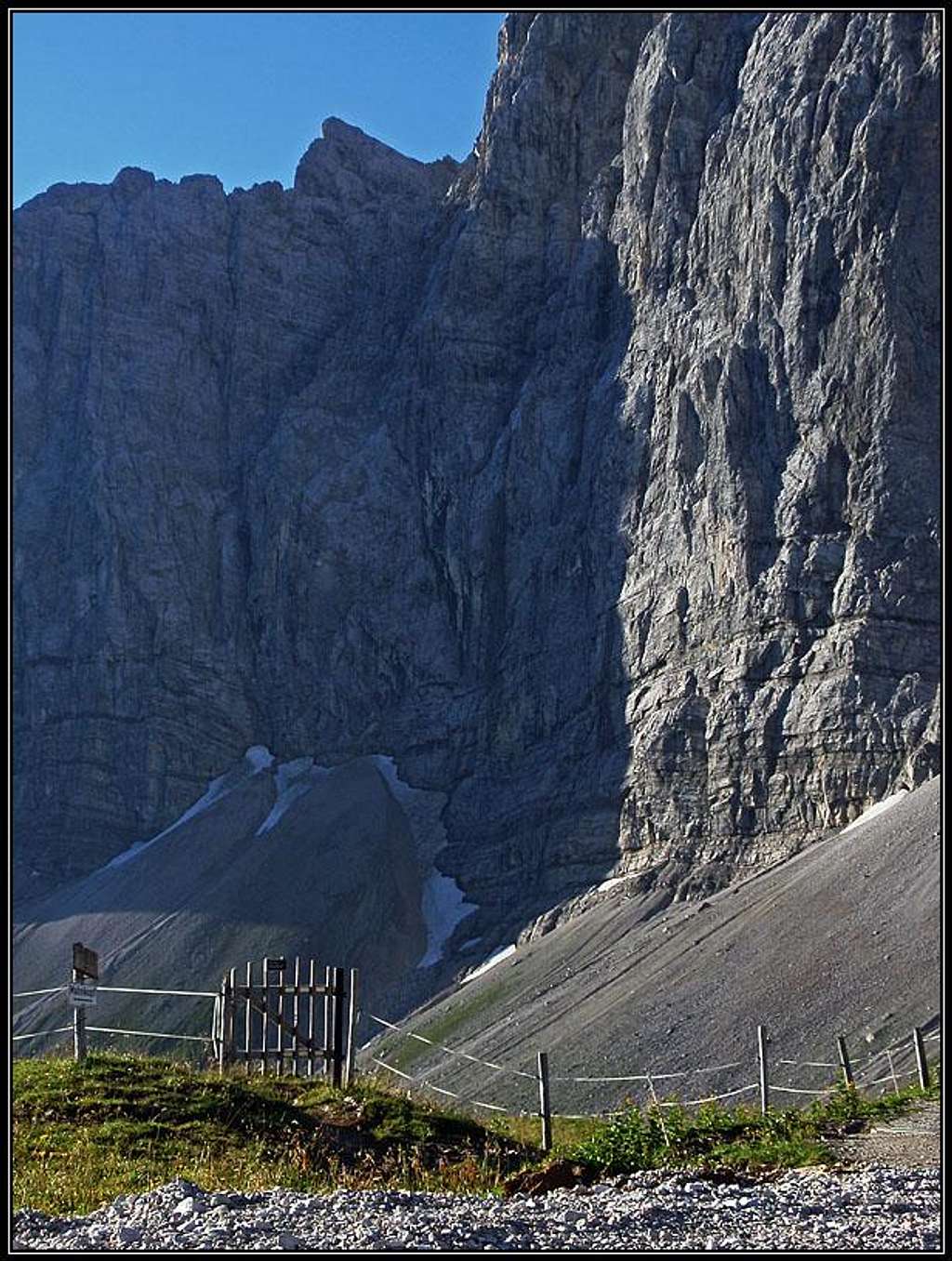 The gate to climbing