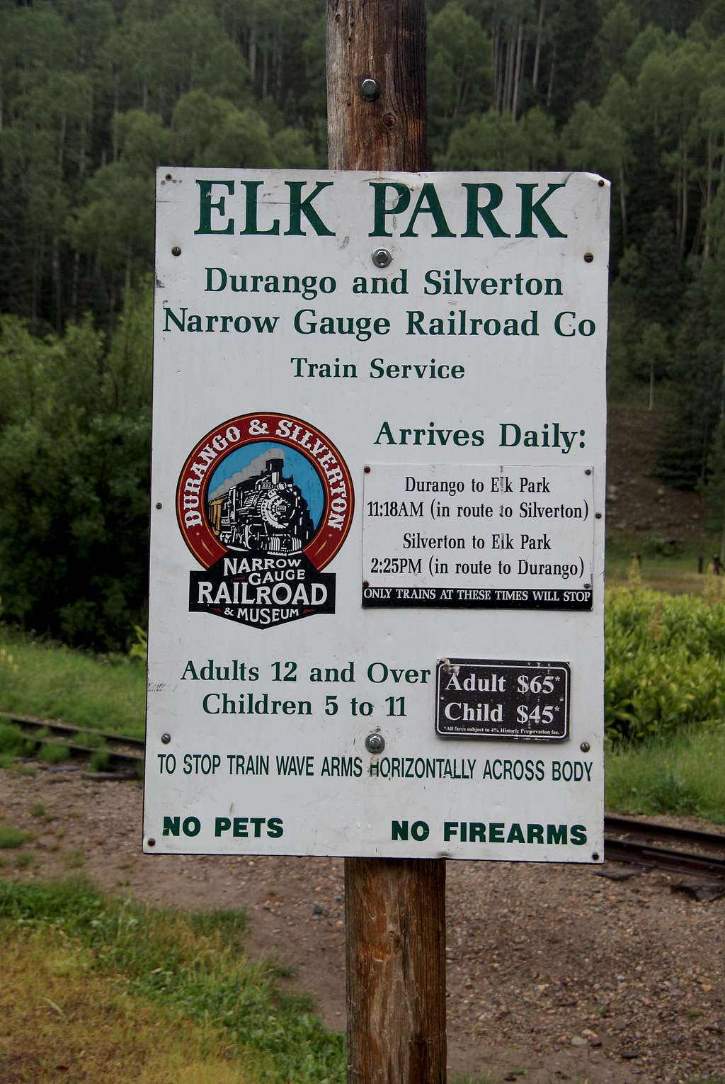 Elk Park Train Stop