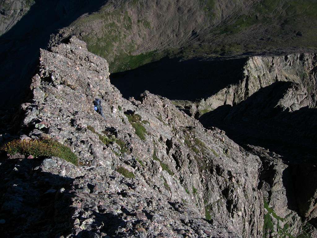 Exposure on the N Buttress
