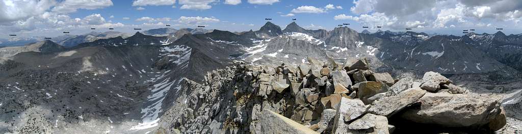 Eastern Panorama from Mount Florence