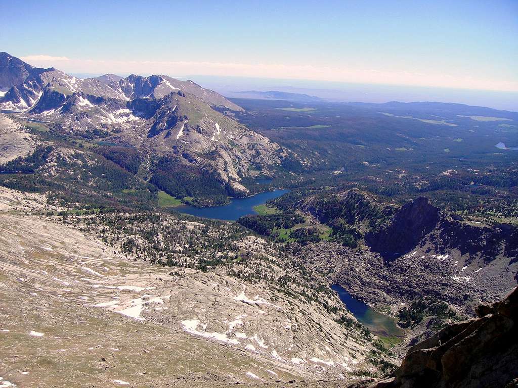 Summit View to Big Sandy Lake (View Large)