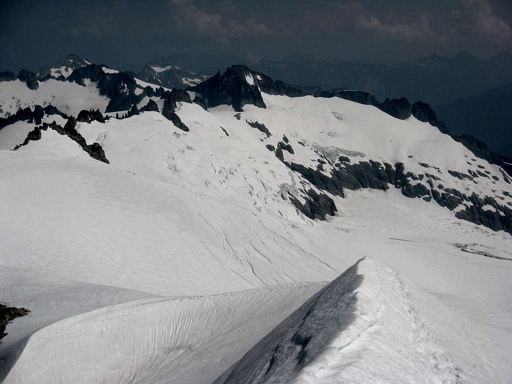 The Inspiration Glacier and Klawatti