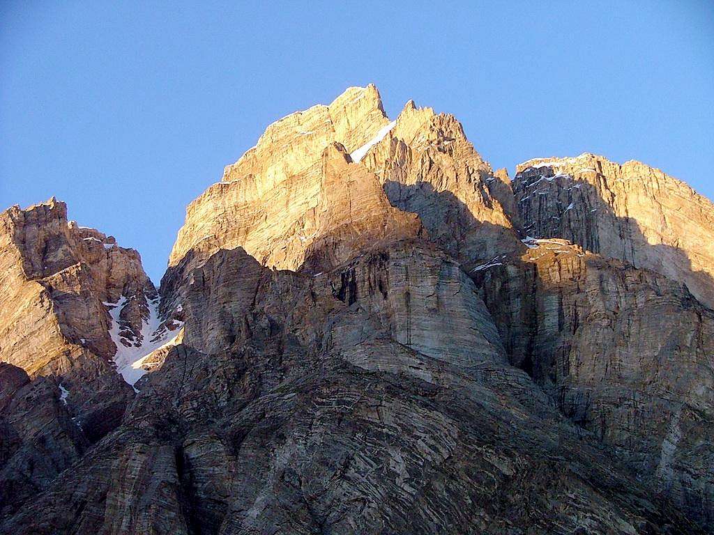 Rock Towers on Hisper Glacier