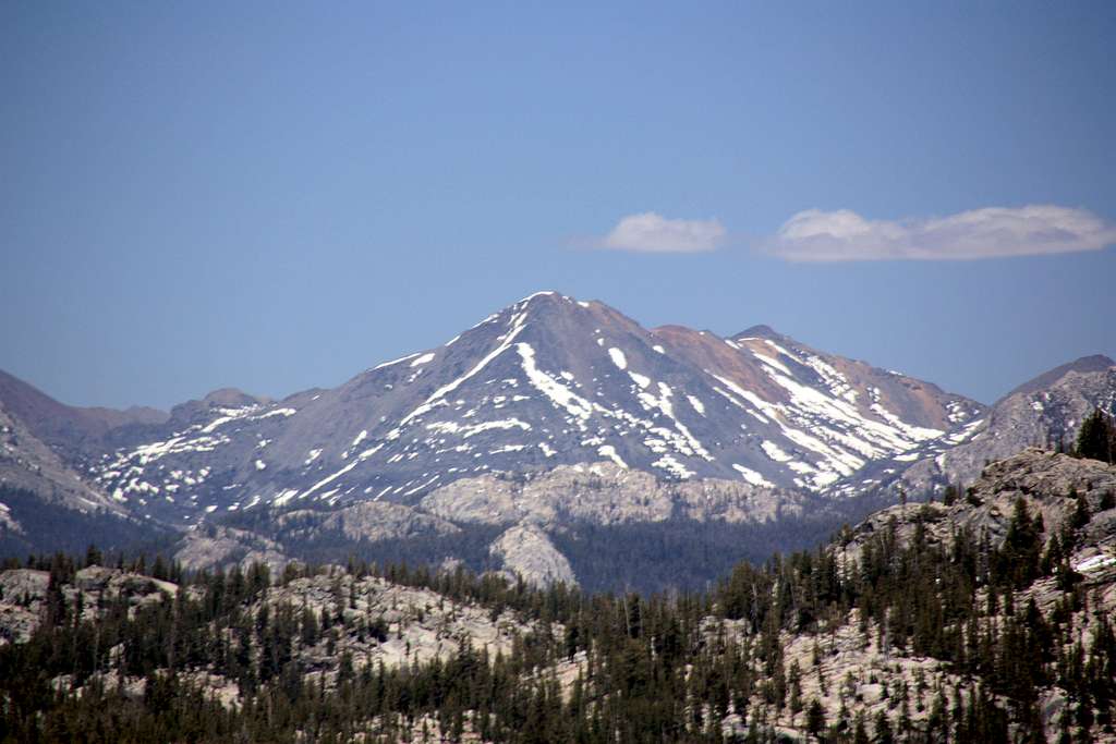 Camiaca Peak from above Olmstead Point