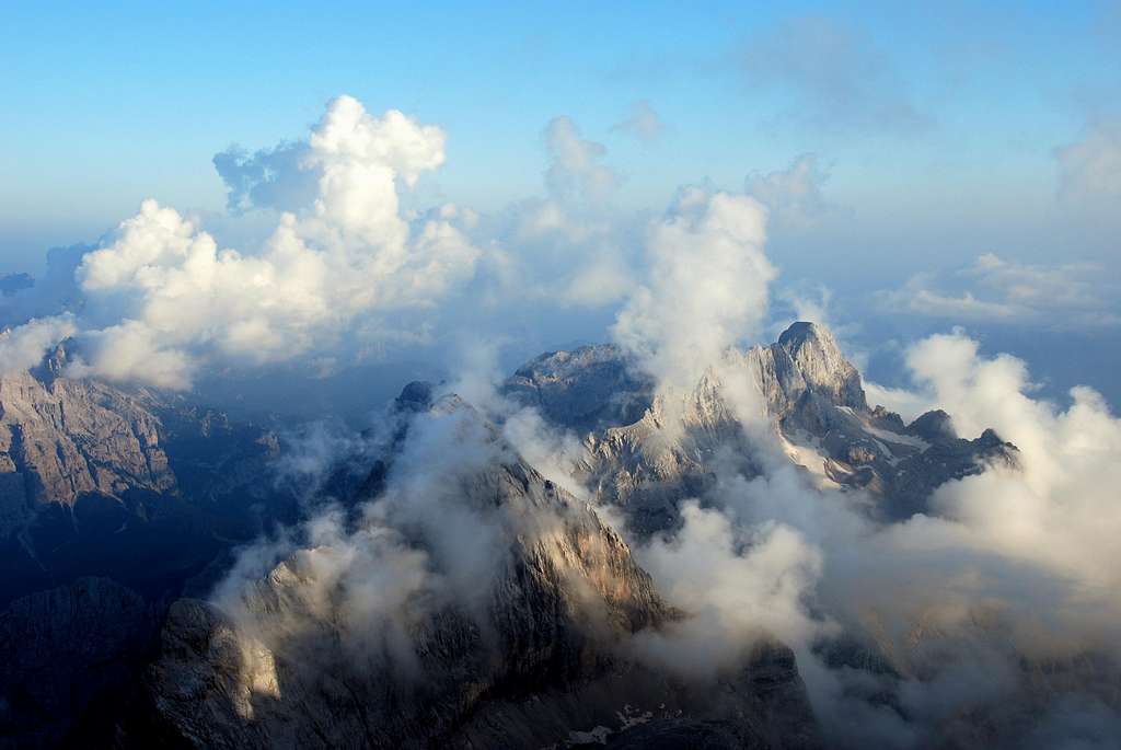 From the summit of Monte Civetta 