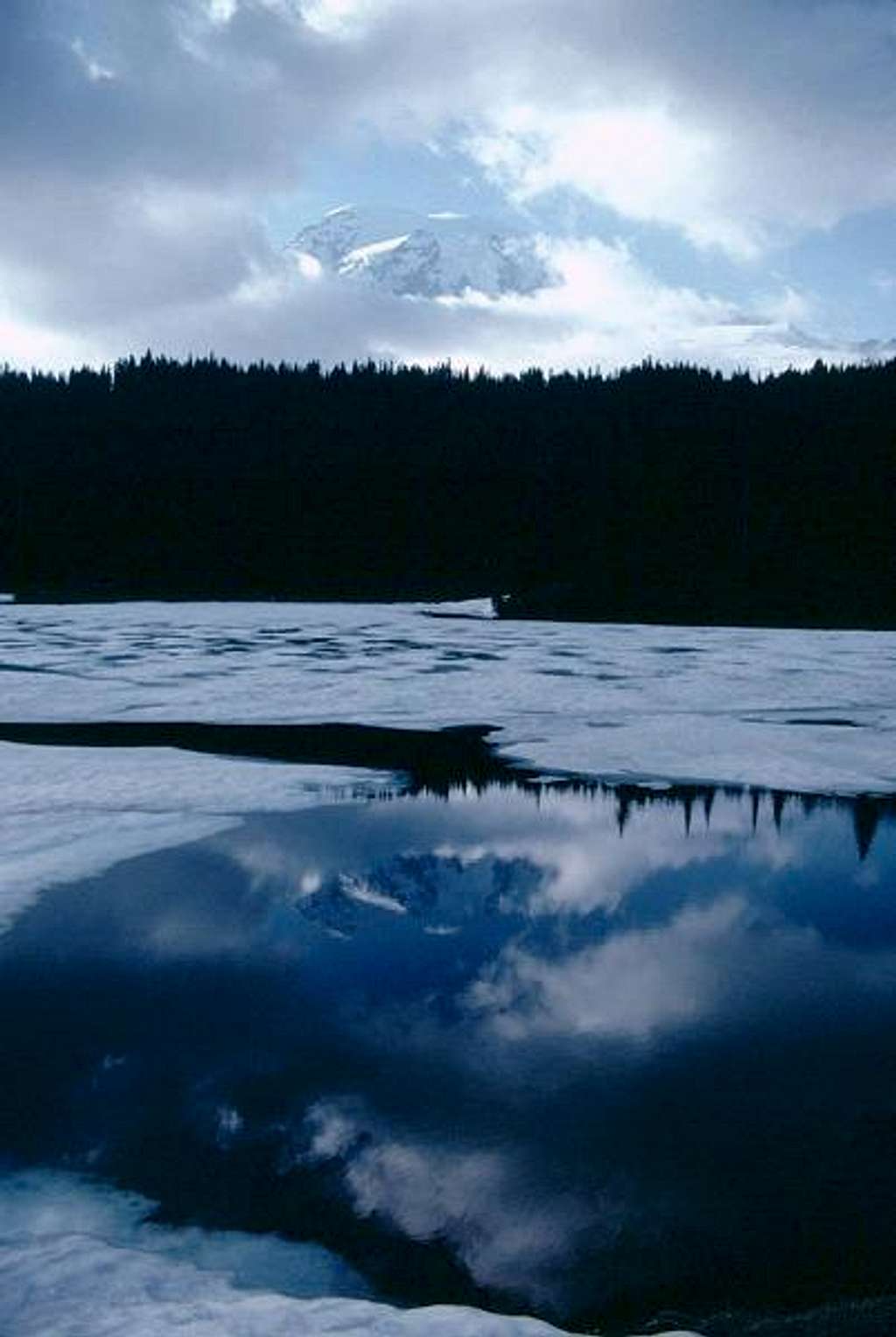 Mt. Rainier and clouds...