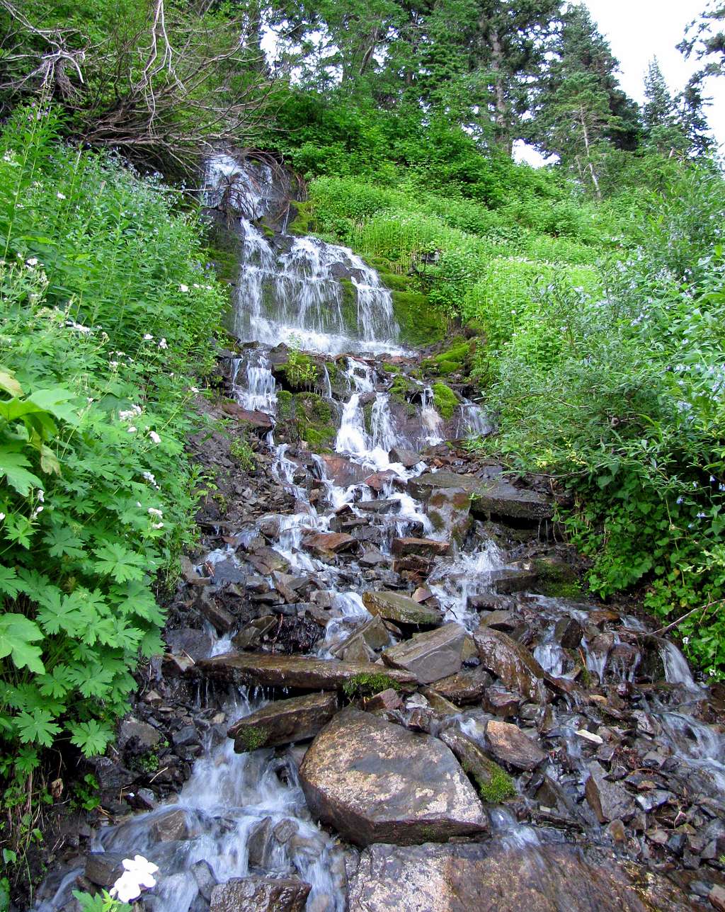 Timpooneke waterfalls