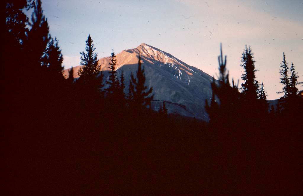 Torreys Peak at Dawn