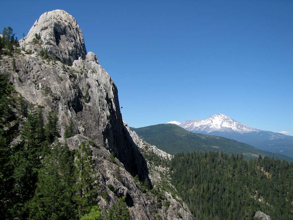 Castle Dome with Mt. Shasta in the background