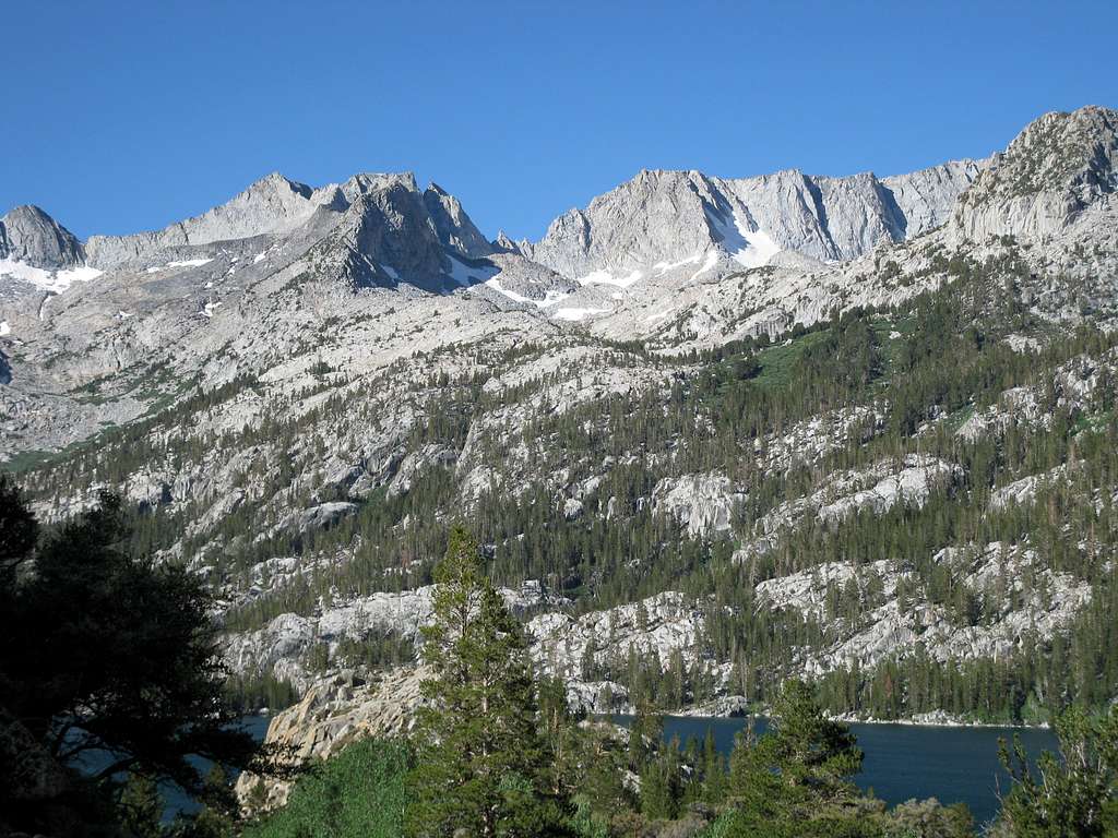 Peaks above South Lake