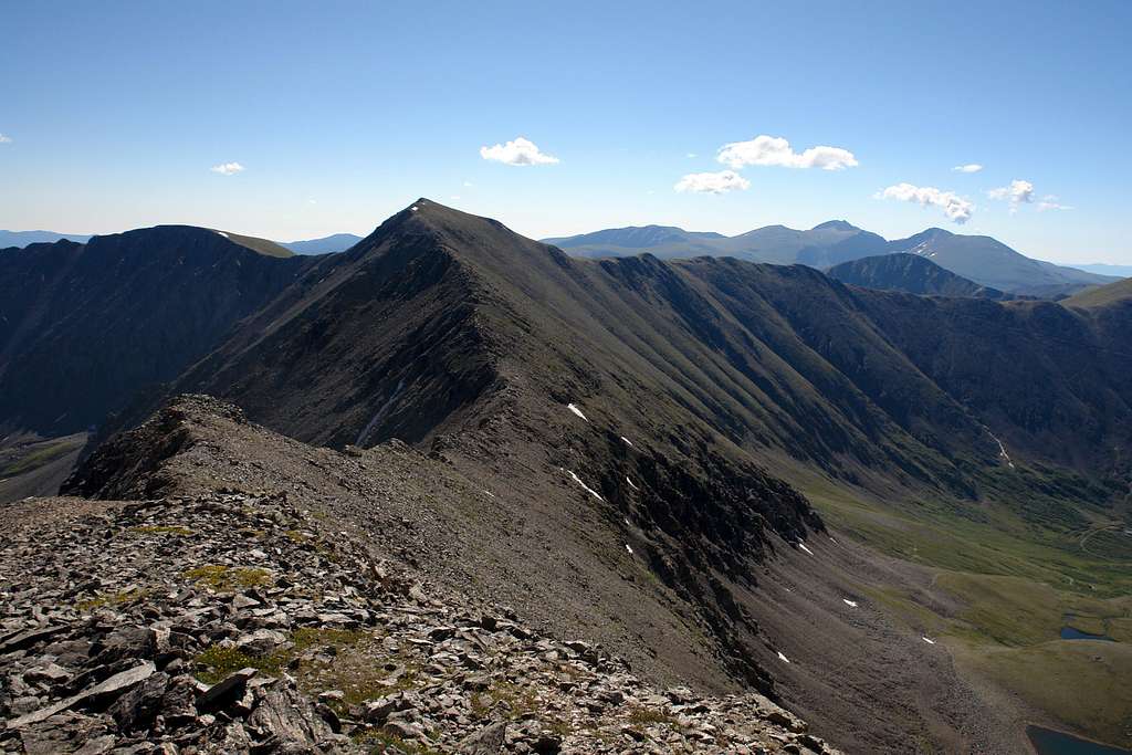West ridge of Mount Edwards