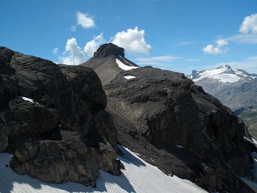 Rohrbachstein (2950m) and Wildhorn (3248m)