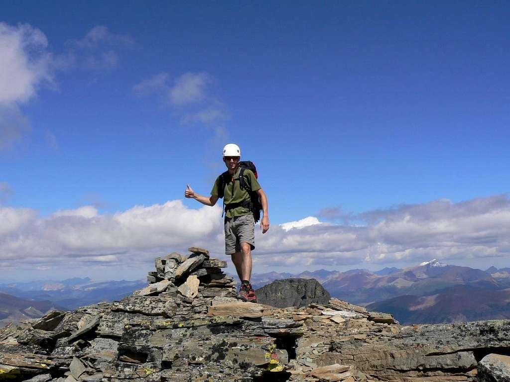 Summit of Kintla Peak