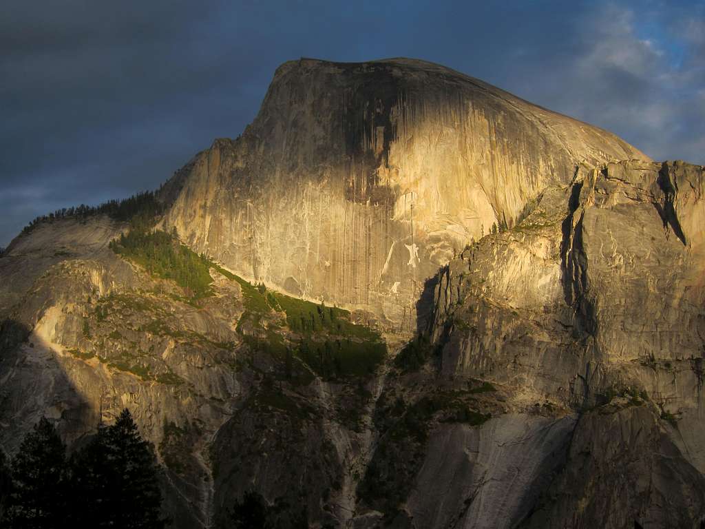 Half Dome, August Storm