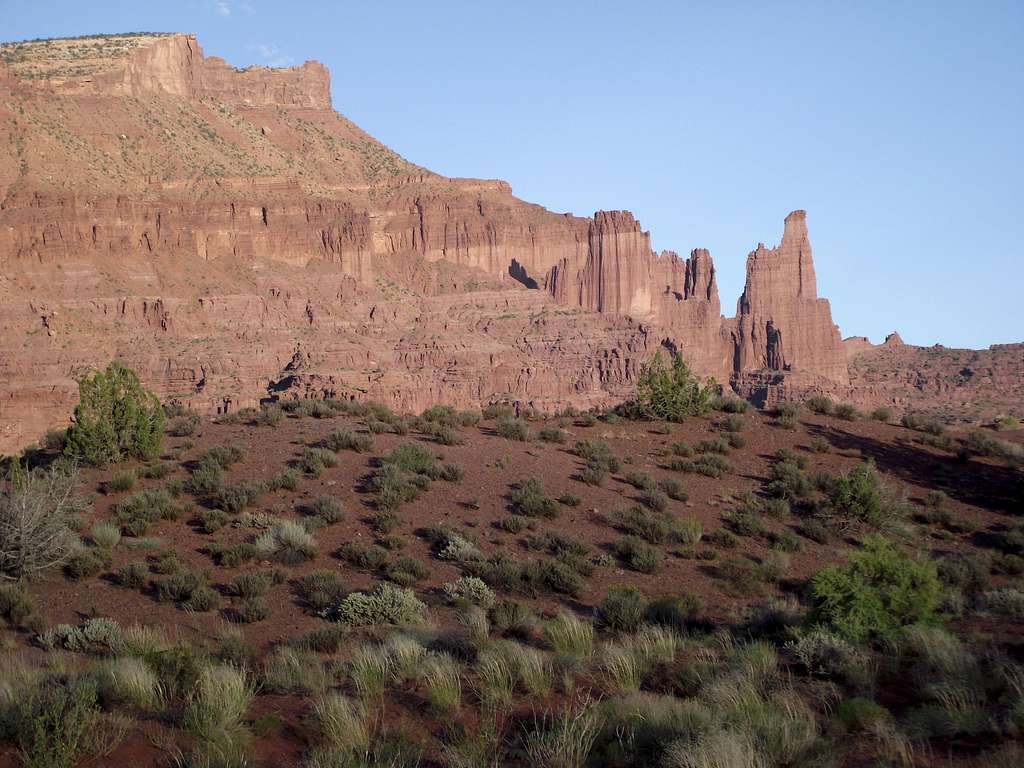 Monuments in Red Canyon