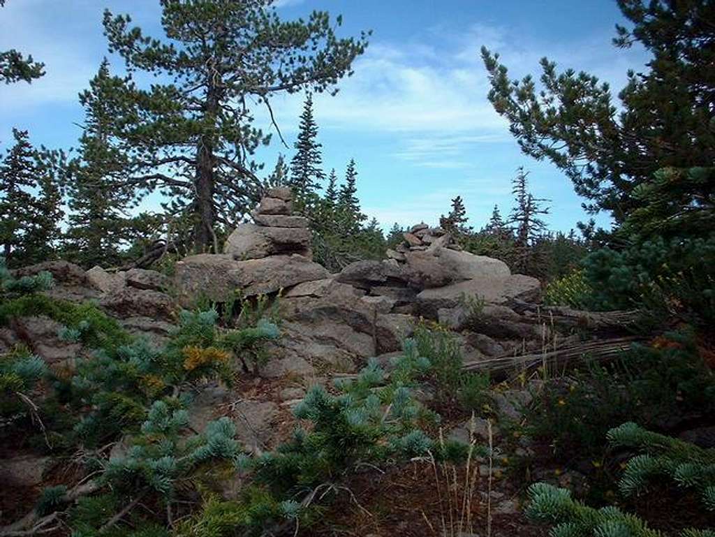 Summit cairn marker