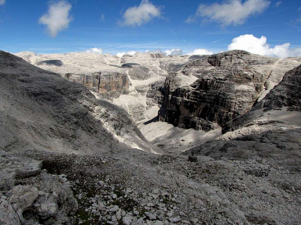 The inside valley of Sella