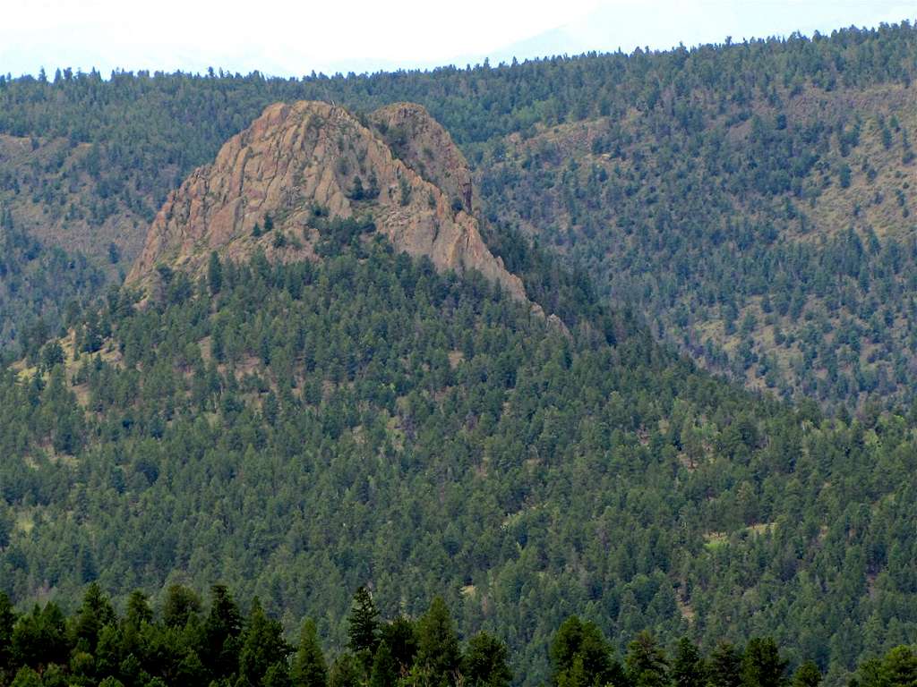 Northeastern Face of Castle Rock