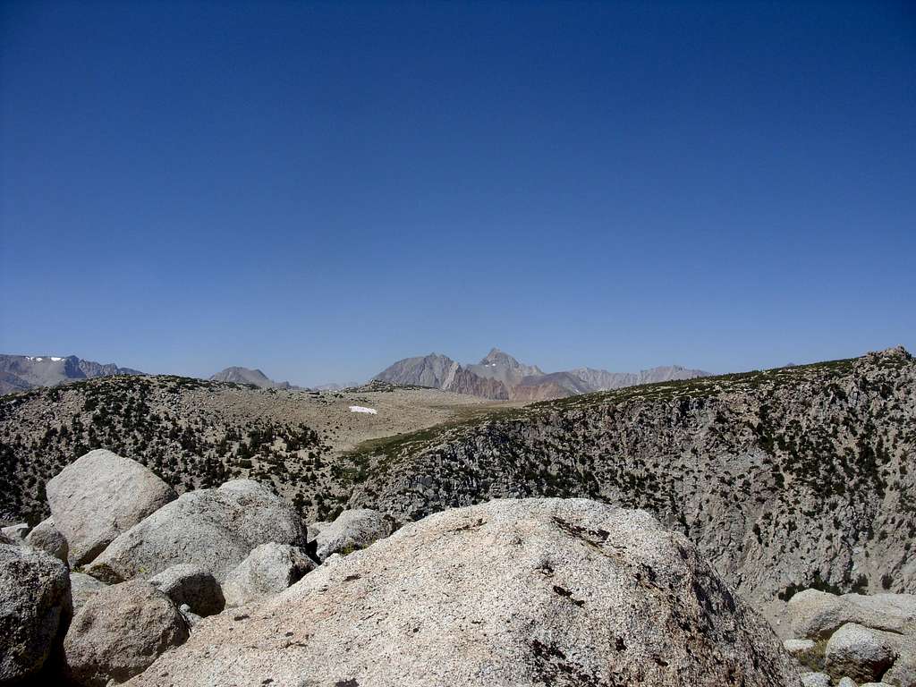 View of Mount Humphreys from the summit of Peak 11938