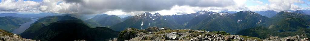 Klitsa Mountain Summit Panorama