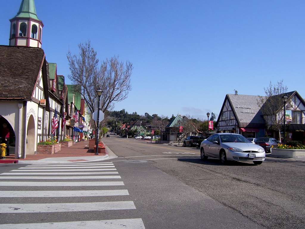 Nearby Danish town of Solvang
