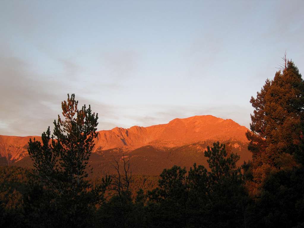 Pikes Peak Sunrise