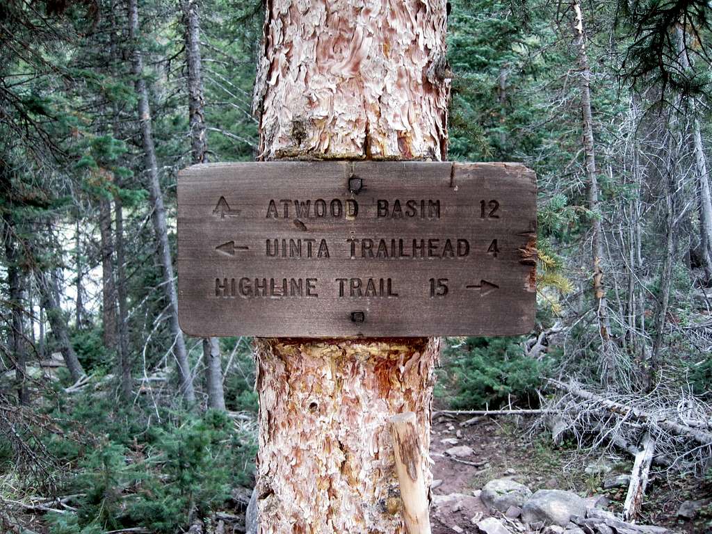 Uinta Trail Route