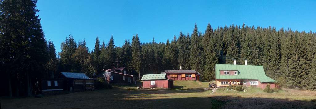 Cottages in Obří důl