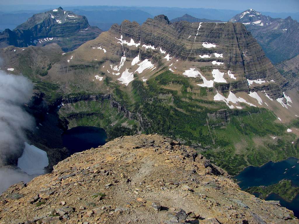 Bearhat Mountain over Hidden Lake