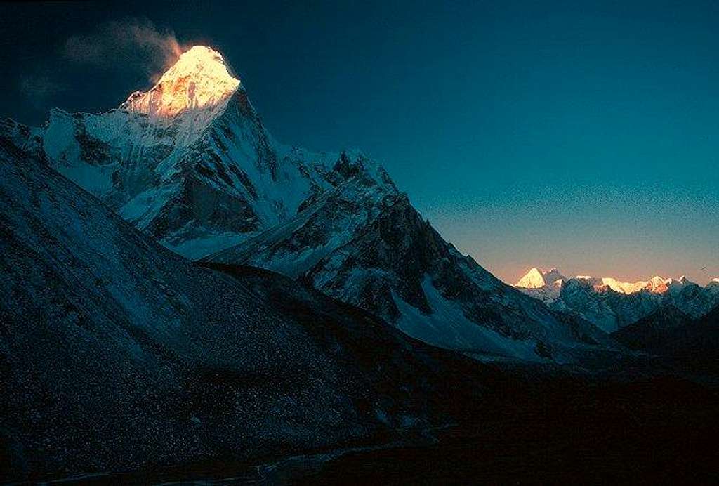 Dawn over the Himalaya